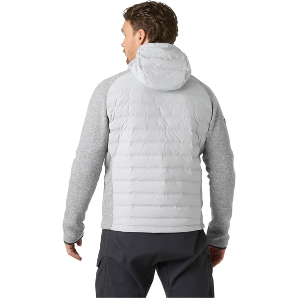 2026 Helly Hansen Mens Skagen Hybrid Knit Insulator Jacket 34593 - Grey Fog